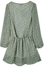 New Brand Summer Women Dress Casual Floral Print Chiffon Dress Tunic Bohemian Mini Beach Dresses Vestidos Femininos De Fiesta