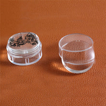 New Clear Nail Art Stamping Women DIY Plastic Head Stamper Scraper Image Plate Manicure Print Tool