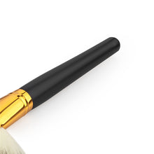 New Cosmetic Brush Hot Women Makeup Large Fan Goat Hair Blush Face Foundation Brushes