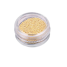 New Designed 3g/Box Gold And Silver Nail Glitter Nail Beads Do Not Fade Metallic Decorat artificial nails Sequins Material Anne