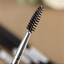 New Designed Bamboo+Synthetic Fibre 1PCS Makeup Bamboo Handle Double Eyebrow Brush + Eyebrow Comb Anne