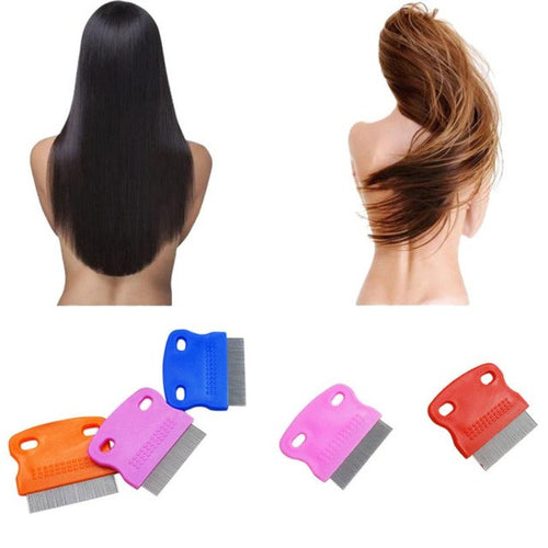 New Designed Terminator Lice Comb Hair Rid Headlice Stainless Steel Metal Teet 100% Brand New 2017 Anne