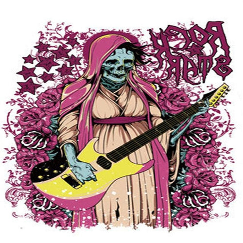 New Designed make you so different Personalized Wicked Guitar Skull Tattoo Sticker Patterns Of Men And Women Arm Anne