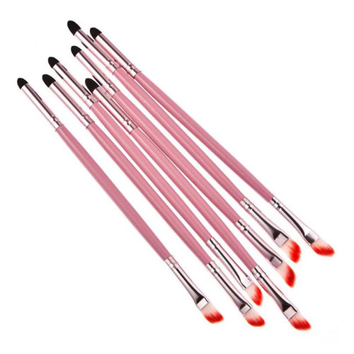 New Designer 15.5cm Functional Pink Double-headed Bullet Sponge Head Eyeshadow Stick+Eyeshadow Brush 2017 Anne
