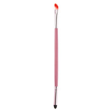 New Designer 15.5cm Functional Pink Double-headed Bullet Sponge Head Eyeshadow Stick+Eyeshadow Brush 2017 Anne