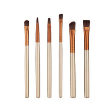 New Designer 6Pcs Cosmetic Eyebrow Eyeshadow Brush Makeup Brush Sets Kits Tools pincel de base Anne