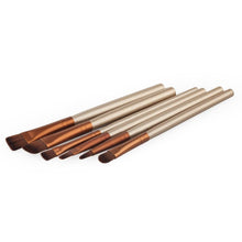 New Designer 6Pcs Cosmetic Eyebrow Eyeshadow Brush Makeup Brush Sets Kits Tools pincel de base Anne