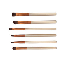 New Designer 6Pcs Cosmetic Eyebrow Eyeshadow Brush Makeup Brush Sets Kits Tools pincel de base Anne