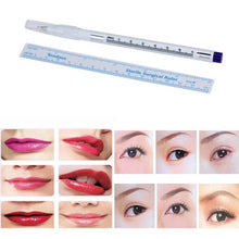 New Hot Sale Women Surgical Skin Marker Pen+ruler Scribe Tool for Tattoo Piercing Permanent Makeup 2017 Anne