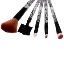 New Makeup Brushes 5pcs White Makeup Brushe Set Blush Lip Brow Eyeshadow Brush Makeup tools Women 2016