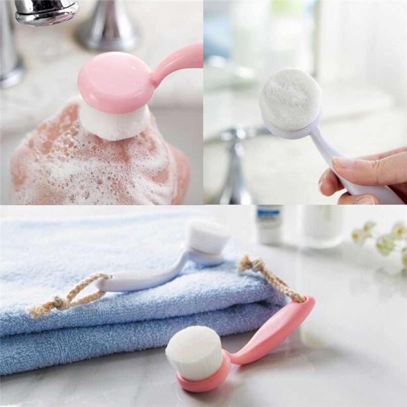 New Multifunction Face Facial Soft Cleansing Brush Spa Skin Care Massage Women Beauty Freeshipping