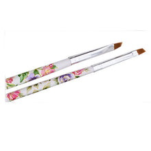 New Nail Brushes 5pcs UV Gel Acrylic Nail Art Brush Painting Pen Set Nail Design Manicure Tools Women 2016 Freeshipping