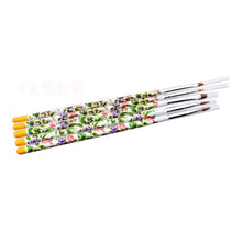 New Nail Brushes 5pcs UV Gel Acrylic Nail Art Brush Painting Pen Set Nail Design Manicure Tools Women 2016 Freeshipping