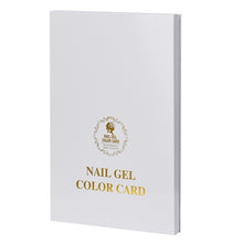 New Nail Gel Color Card 120/216/308 Colours Display Chart Nail Gel Polish for Nail Art Freeshipping 2016