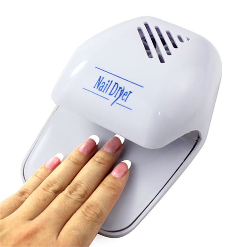 New Portable Hand Finger Toe Nail Art Polish Paints Dryer Blower Mini Tool Just for you Stand is pressed 2017 Anne