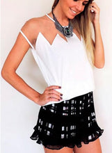 New Sexy Women Blusas Femininas O-neck Patchwork Casual Tops Women Patchwork White Blouse Sexy Lace Female Clothing