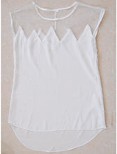 New Sexy Women Blusas Femininas O-neck Patchwork Casual Tops Women Patchwork White Blouse Sexy Lace Female Clothing
