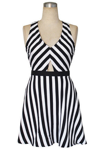 New Striped Summer Dress Sexy Casual Dresses V Neck Women Dress Roupas Femininas Vestido Vestido De Renda 2015 Summer Style