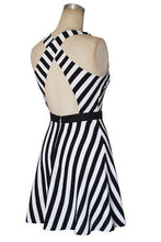 New Striped Summer Dress Sexy Casual Dresses V Neck Women Dress Roupas Femininas Vestido Vestido De Renda 2015 Summer Style