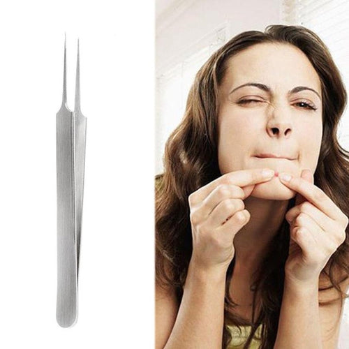 New Top Fashion 1 Pc Pimple Blemish Comedone Acne Extractor Tool Straight Blackhead Acne Clip 100% brand new and high quality