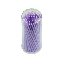 New Top Fashion 100pcs Eyelash Extension Micro Brushes Disposable Individual Applicators Mascara Suitable for Salon and home use
