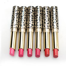 New Top Fashion 12pcs/lot Lipsticks Lip Stain Makeup Lot Leopard Moisturizing Lip Stick Set Matte+Shimmer Easy to wear Anne