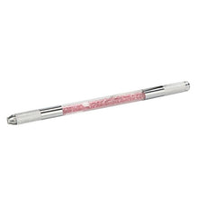 New Top Fashion 14.5cm Double-headed Permanent Makeup Tattoo Pen Crystal Tattoo Machine Eyebrow Pen Gift Anne