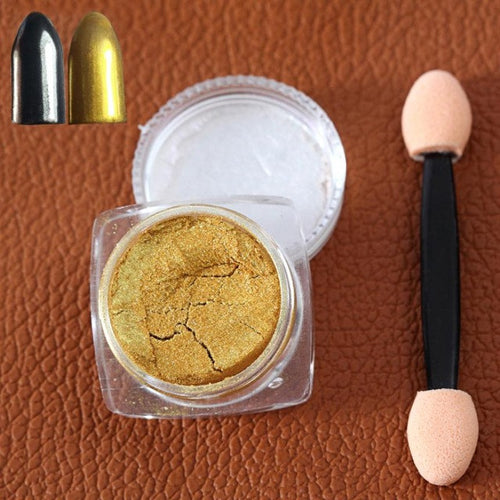 New Top Fashion 2g/ Box Sliver Nail Glitter Powder Shinning Nail Mirror Powder Makeup Art DIY Chrome Pigment Anne