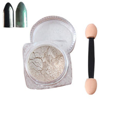 New Top Fashion 2g/ Box Sliver Nail Glitter Powder Shinning Nail Mirror Powder Makeup Art DIY Chrome Pigment Anne