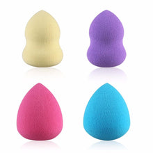 New Top Fashion 4pcs Pro Beauty Flawless Makeup Foundation Puff Multi Shape Sponges New Latex Material Anne