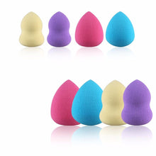New Top Fashion 4pcs Pro Beauty Flawless Makeup Foundation Puff Multi Shape Sponges New Latex Material Anne