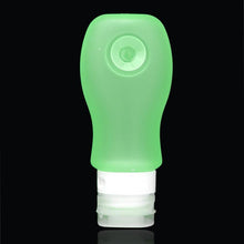 New Top Fashion 4pcs Travel Packing Silicone Press Bottles Set Lotion Shampoo Bath Container Silicone Refillable Bottles