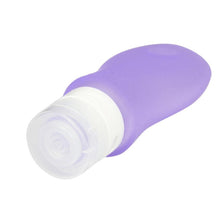 New Top Fashion 4pcs Travel Packing Silicone Press Bottles Set Lotion Shampoo Bath Container Silicone Refillable Bottles