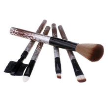 New Top Fashion 5pcs Cosmetic Makeup Brushes Set Blush Lip Brow Eyeshadow Brush Gray pinceis para sobrancelha Anne
