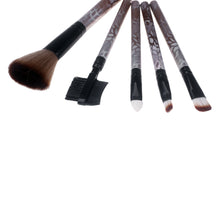 New Top Fashion 5pcs Cosmetic Makeup Brushes Set Blush Lip Brow Eyeshadow Brush Gray pinceis para sobrancelha Anne