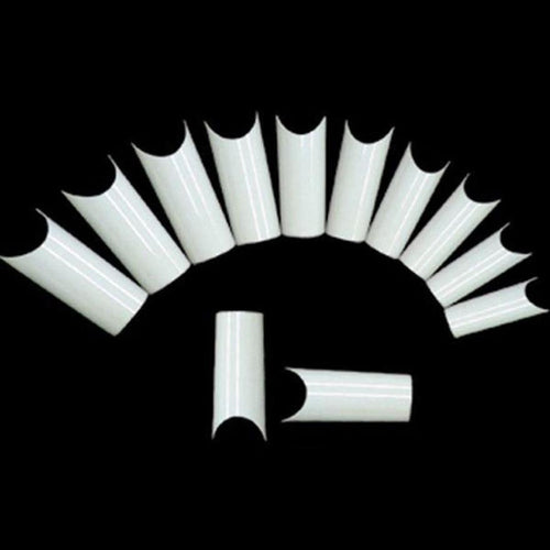 New Top Fashion Acrylic Material Fashion Full 400pcs 10 Sizes French False Acrylic Nail Art Tip Anne