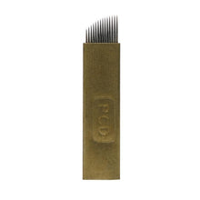 New Top Fashion Approx 20mm 50Pcs 14Pins Permanent Makeup Eyebrow Tattoo Blades Microblading Needles Anne