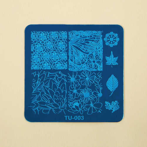 New Top Fashion DIY Nail Art Image Stamp Stamping Plates Manicure Template The image is transferred on your nail Anne