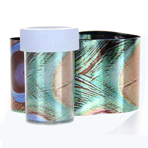 New Top Fashion Design Nail Art Foil Stickers Transfer Decal Tips Manicure JQ129 Easy to apply and beauty your nail SY