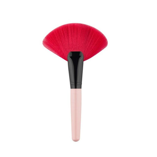 New Top Fashion Makeup Fan Blush Face Powder Foundation Cosmetic Brush pincel de base Anne