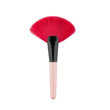 New Top Fashion Makeup Fan Blush Face Powder Foundation Cosmetic Brush pincel de base Anne