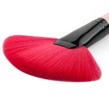 New Top Fashion Makeup Fan Blush Face Powder Foundation Cosmetic Brush pincel de base Anne