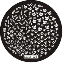New Top Fashion Nail Art Image Stamp Stamping Plates Manicure Template Hehe Series Steel plate Material Anne