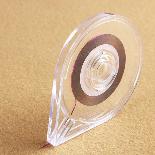 New Top brand new and high quality Transparent 1 PC Nail Rolls Striping Layer Case Tool Box Anne Shop Yo