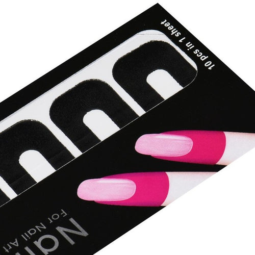 New Women Plastic Material 7 Colors Nail Art Spill Proof Nail Stickers Anti-overflow Clip Manicure Tools Anne