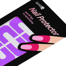 New Women Plastic Material 7 Colors Nail Art Spill Proof Nail Stickers Anti-overflow Clip Manicure Tools Anne
