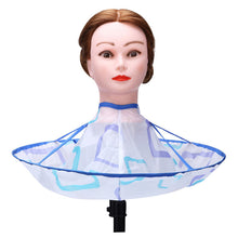 New design Easy to use Blue Cutting Hair Waterproof Collar Cloth Salon Barber Cape Hairdressing Hairdresser 6433#