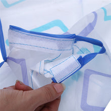 New design Easy to use Blue Cutting Hair Waterproof Collar Cloth Salon Barber Cape Hairdressing Hairdresser 6433#