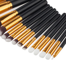 New fashion design 15PCS/1Set Cosmetic Makeup Brush Brushes Set Foundation Powder Eyeshadow make up kwasten 2017 Anne