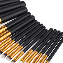 New fashion design 15PCS/1Set Cosmetic Makeup Brush Brushes Set Foundation Powder Eyeshadow make up kwasten 2017 Anne